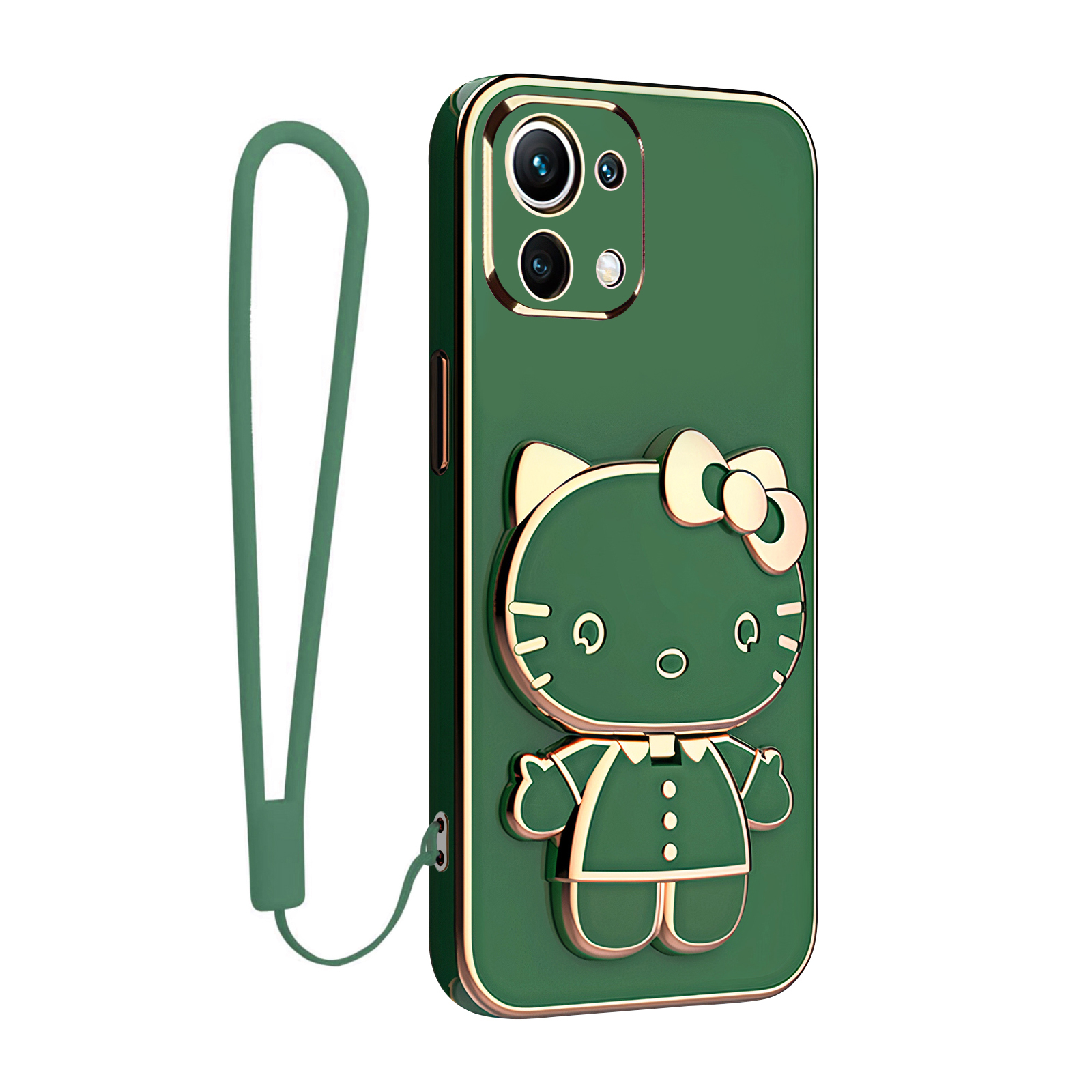 کاور اسپارتان مدل Kitty مناسب برای گوشی موبایل شیائومی Mi 11 Lite / Mi 11 Lite NE / Mi 11 Lite 5G به همراه بند نگهدارنده - Image 6