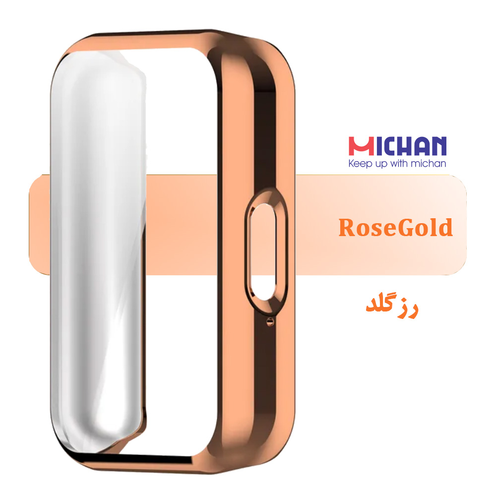محافظ صفحه نمایش میچان مدل PLASTIC مناسب برای سلاعت هوشمند سامسونگ Galaxy Fit 3 - Image 11