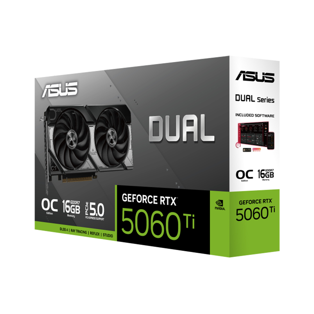 کارت گرافیک مبتنی بر NVIDIA ایسوس مدل Dual GeForce RTX 5060 Ti 16GB GDDR7 OC Edition - Image 5