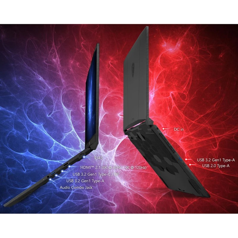 لپ تاپ 15.6 اینچی ام اس آی مدل Katana 15 HX B14WFK-i9 14900HX-RTX5060 8GB-16GB DDR5 5600MHz-1TB SSD-QHD 165Hz - Image 5