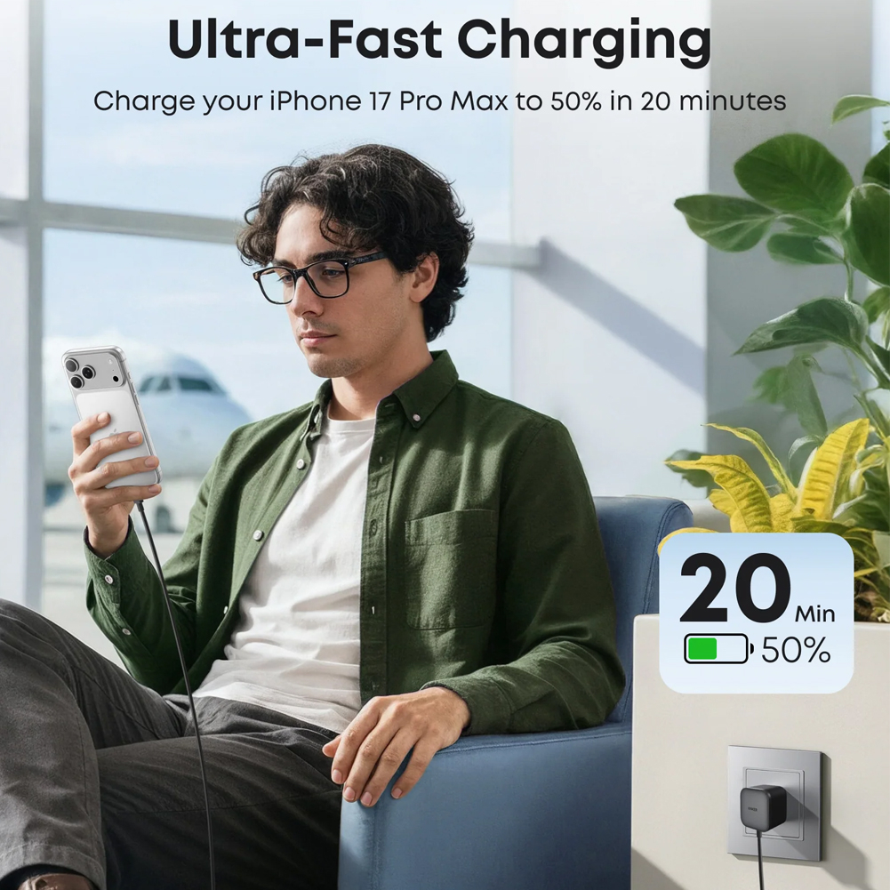 شارژر دیواری 45 وات انکر مدل A2692 به همراه کابل تبدیل USB-C - Image 9