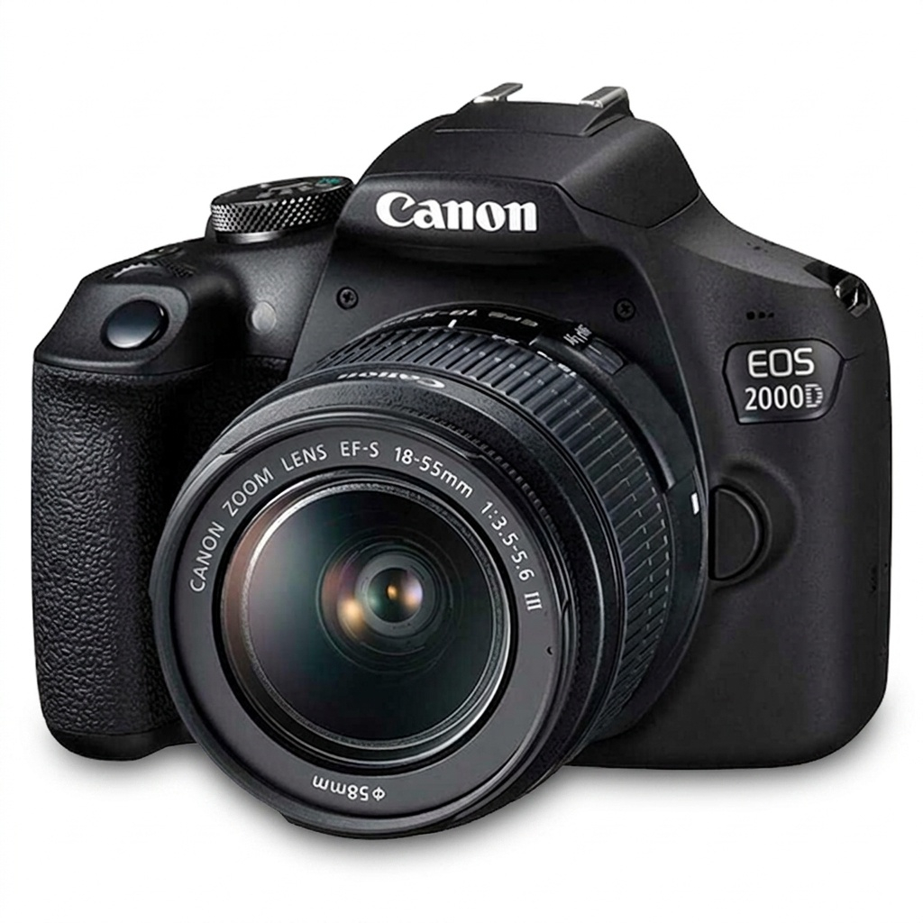دوربین دیجیتال کانن مدل EOS 2000D به همراه لنز 18-55 میلی متر DC III