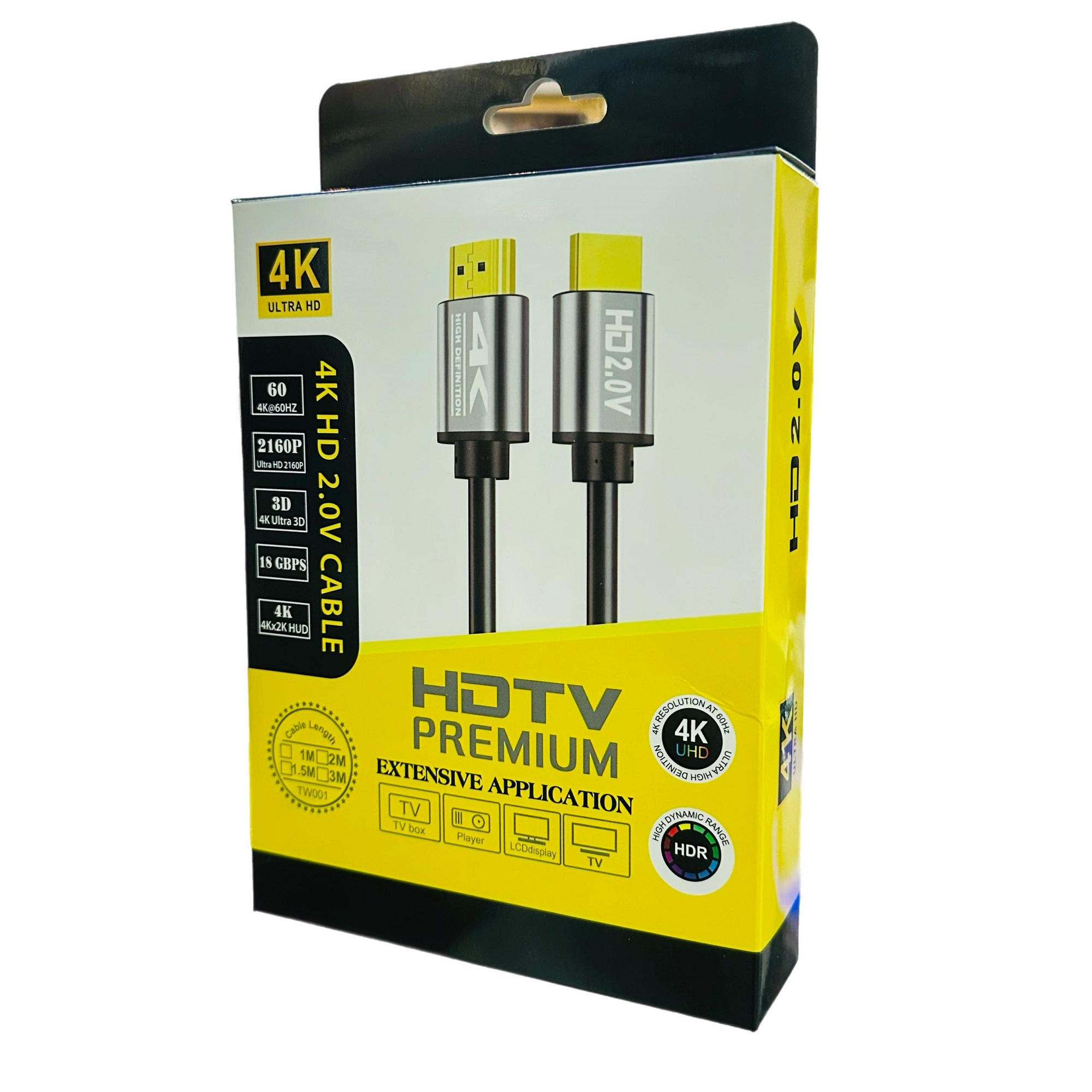 کابل HDMI مدل 4K ULTRA HD طول 1.5 متر - Image 2