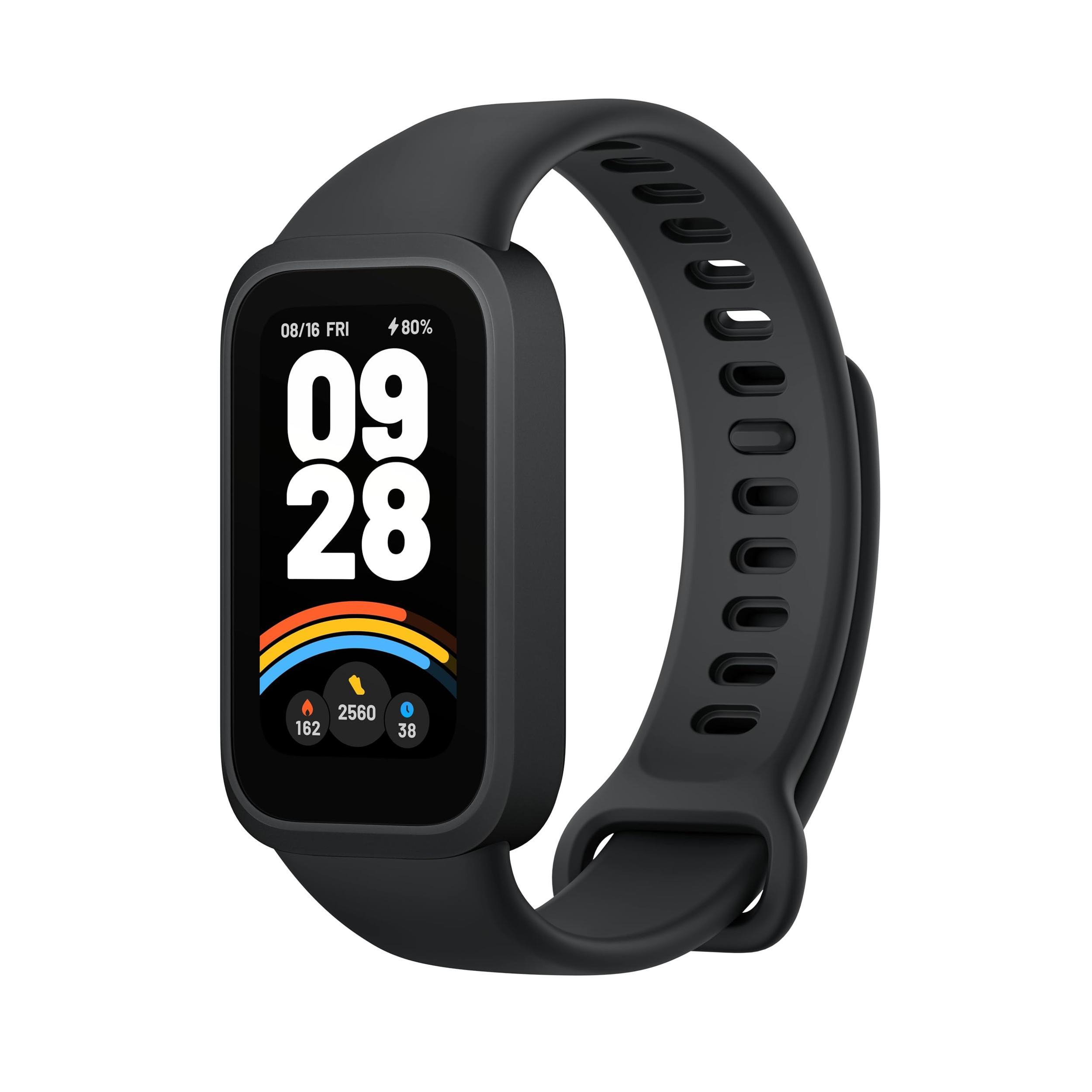 ساعت هوشمند 46 میلیمتری شیائومی مدل Smart Band 9 Active، کنترل موسیقی، کنترل سطح اکسیژن خون، شمارش ضربان قلب، پایش وضعیت خواب، با بند پلاستیکی - Image 3