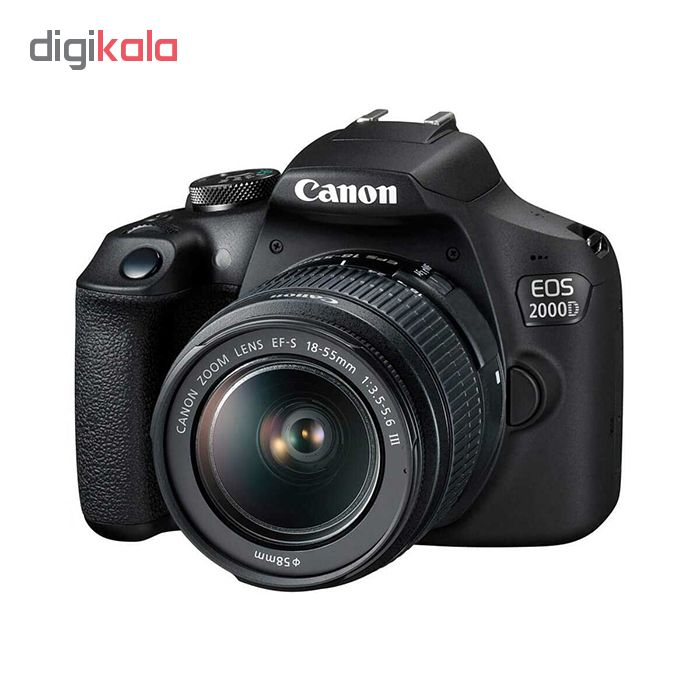 دوربین دیجیتال کانن مدل EOS 2000D به همراه لنز 18-55 میلی متر DC III - Image 4