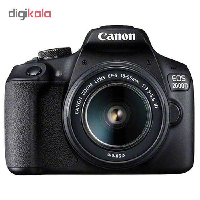 دوربین دیجیتال کانن مدل EOS 2000D به همراه لنز 18-55 میلی متر DC III - Image 5
