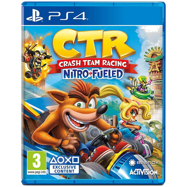 بازی سونی مدل Crash Team Racing: Nitro-Fueled مخصوص PS4 - Image 2