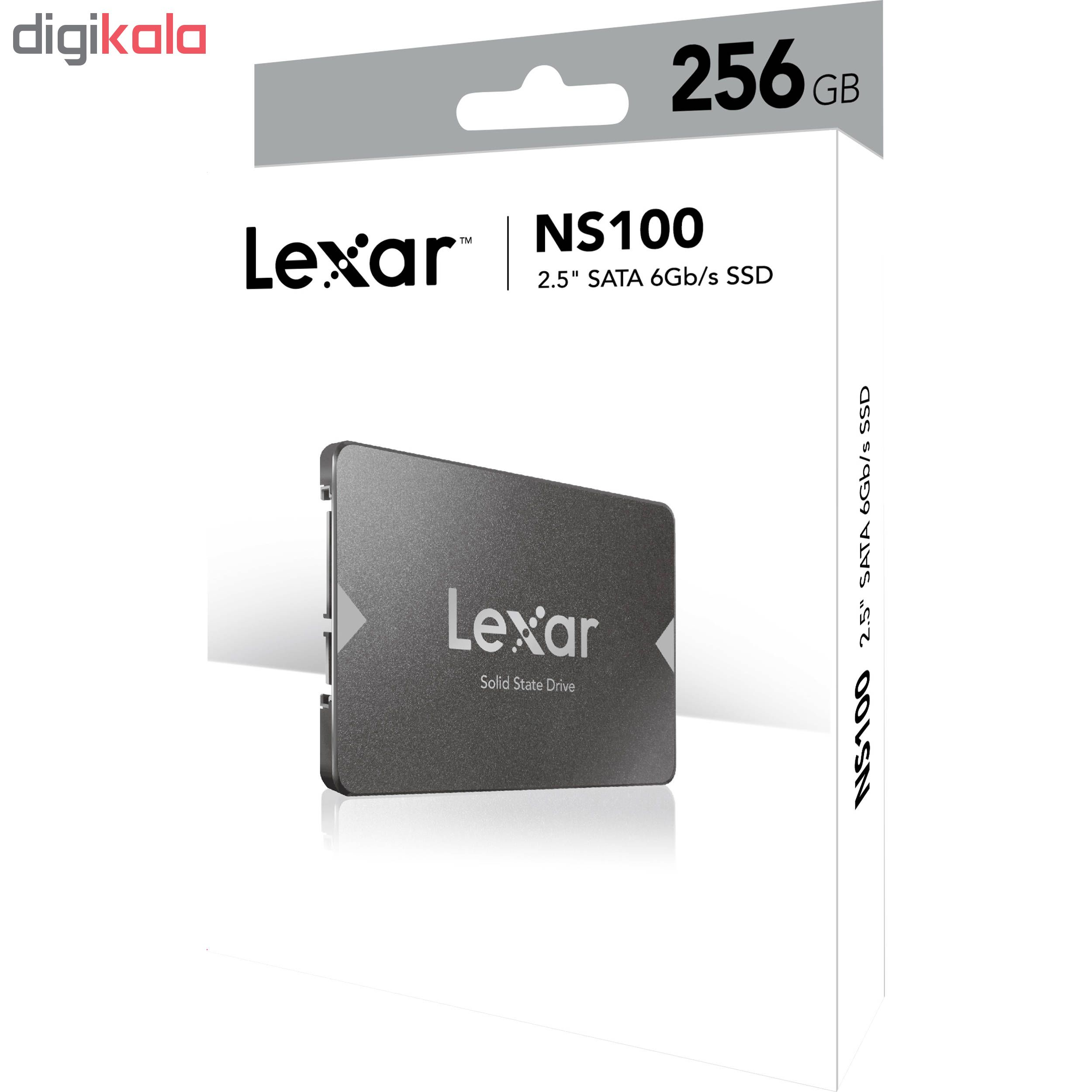 اس اس دی اینترنال SATA III لکسار مدل NS100 ظرفیت 256 گیگابایت - Image 7