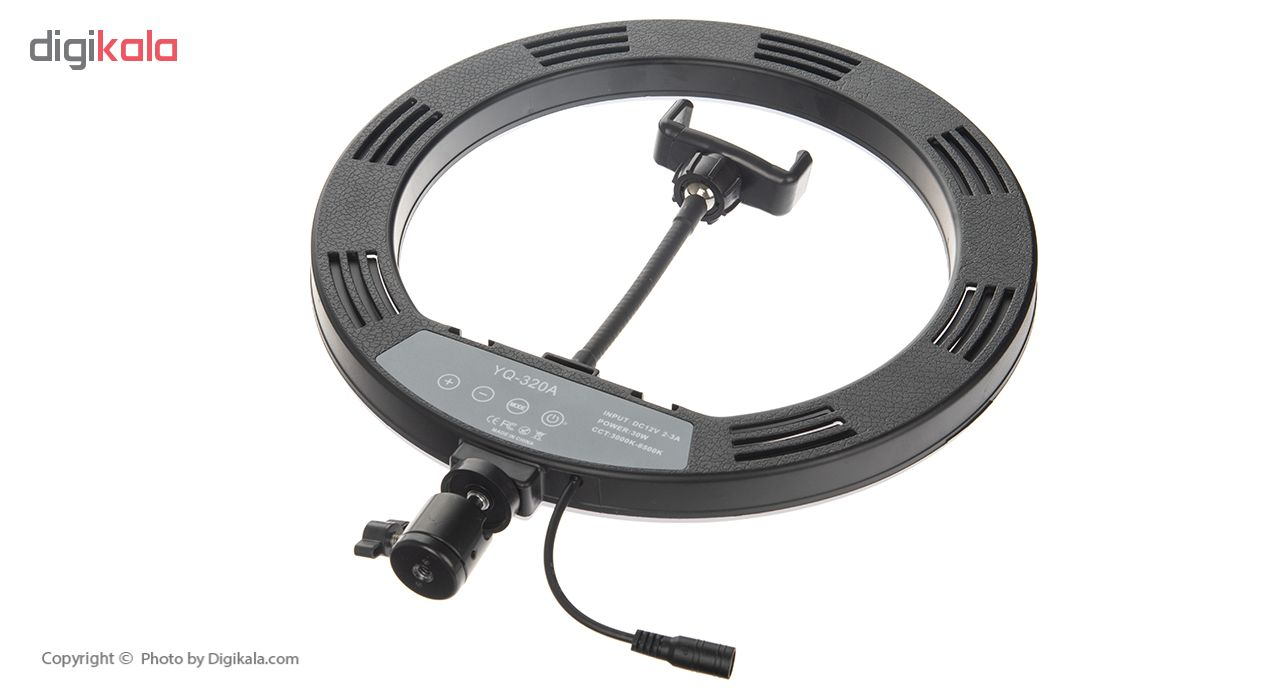 رینگ لایت مدل YQ-320A به همراه پایه - Image 8