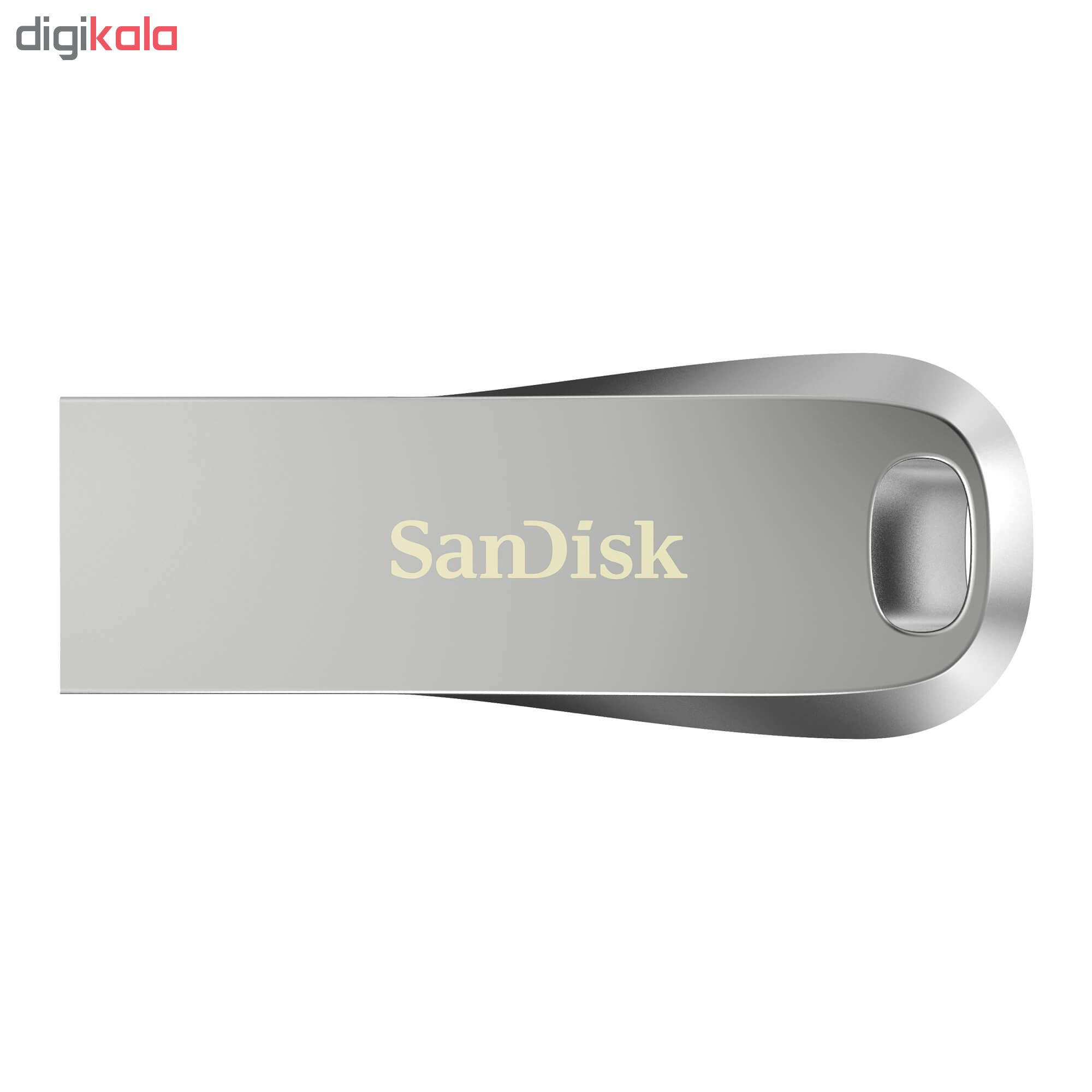 فلش مموری سن دیسک Ultra Luxe ظرفیت 64 گیگابایت با رابط USB 3.1 سرعت خواندن تا 150 مگابایت بر ثانیه، بدنه فلزی مقاوم، پشتیبانی از نرمافزار رمزگذاری اطلاعات - Image 6