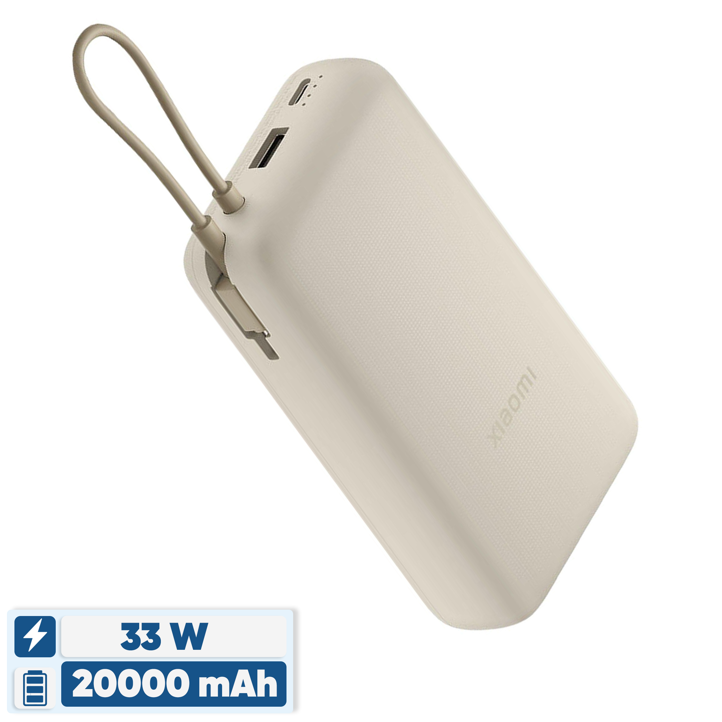 پاوربانک 33 وات شیائومی مدل PB2030MI ظرفیت 20000 میلی آمپر ساعت - گلوبال - Image 2