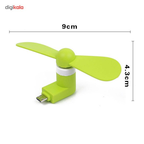 پنکه همراه مدل OTG Mini USB - Image 4