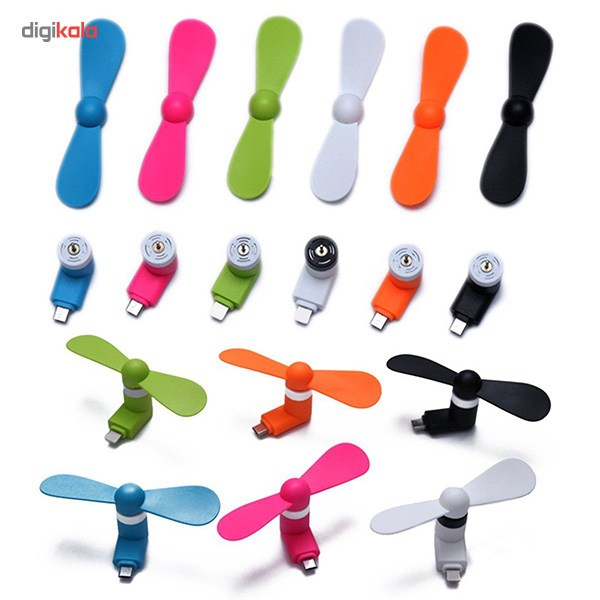 پنکه همراه مدل OTG Mini USB - Image 5