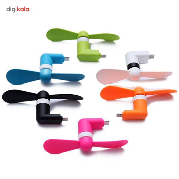 پنکه همراه مدل OTG Mini USB - Image 8