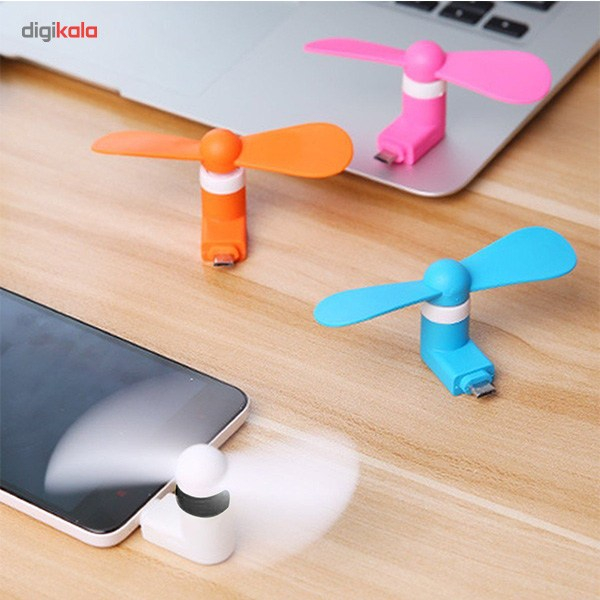 پنکه همراه مدل OTG Mini USB - Image 15