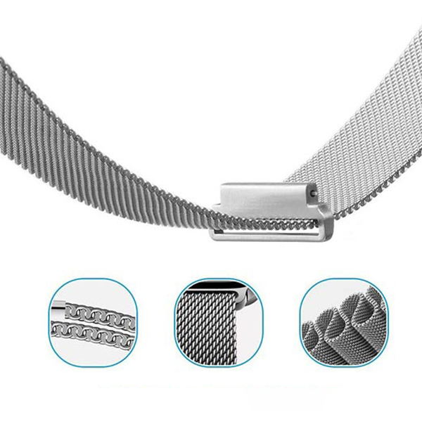 بند وایت ولف مدل W-Milanese مناسب برای ساعت هوشمند میبرو 22 میلی متری X1 / A1 / Lite 2 - Image 12
