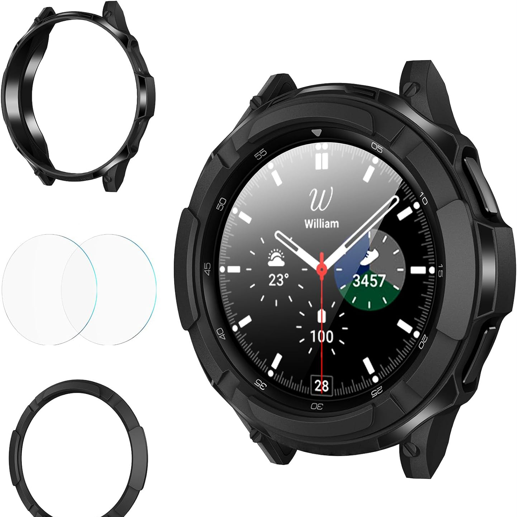 ساعت هوشمند سامسونگ مدل Galaxy Watch4 Classic 46mm بند سیلیکونی - Image 18
