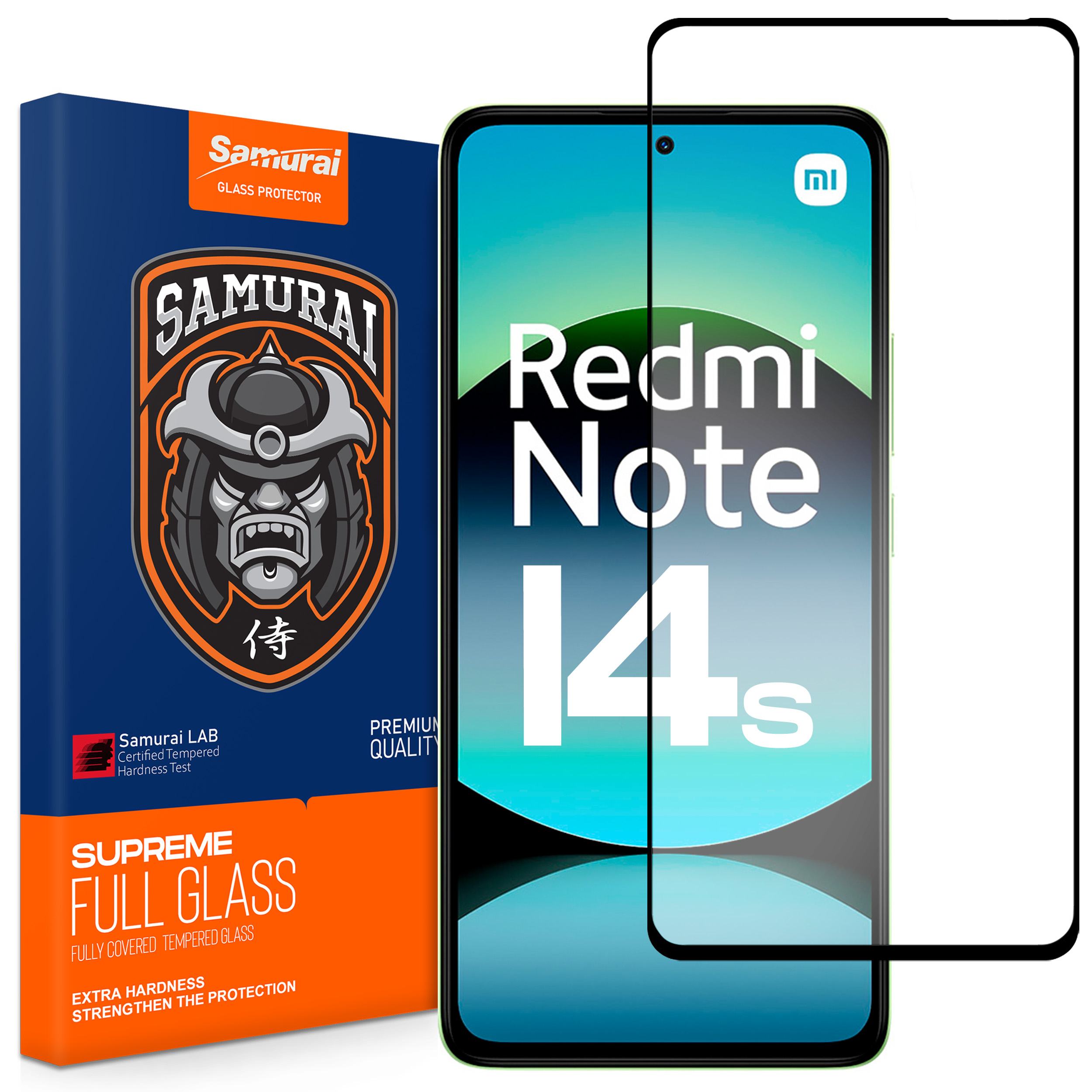 محافظ صفحه نمایش سامورایی مدل ovglass مناسب برای گوشی موبایل شیائومی Redmi Note 14s 4G