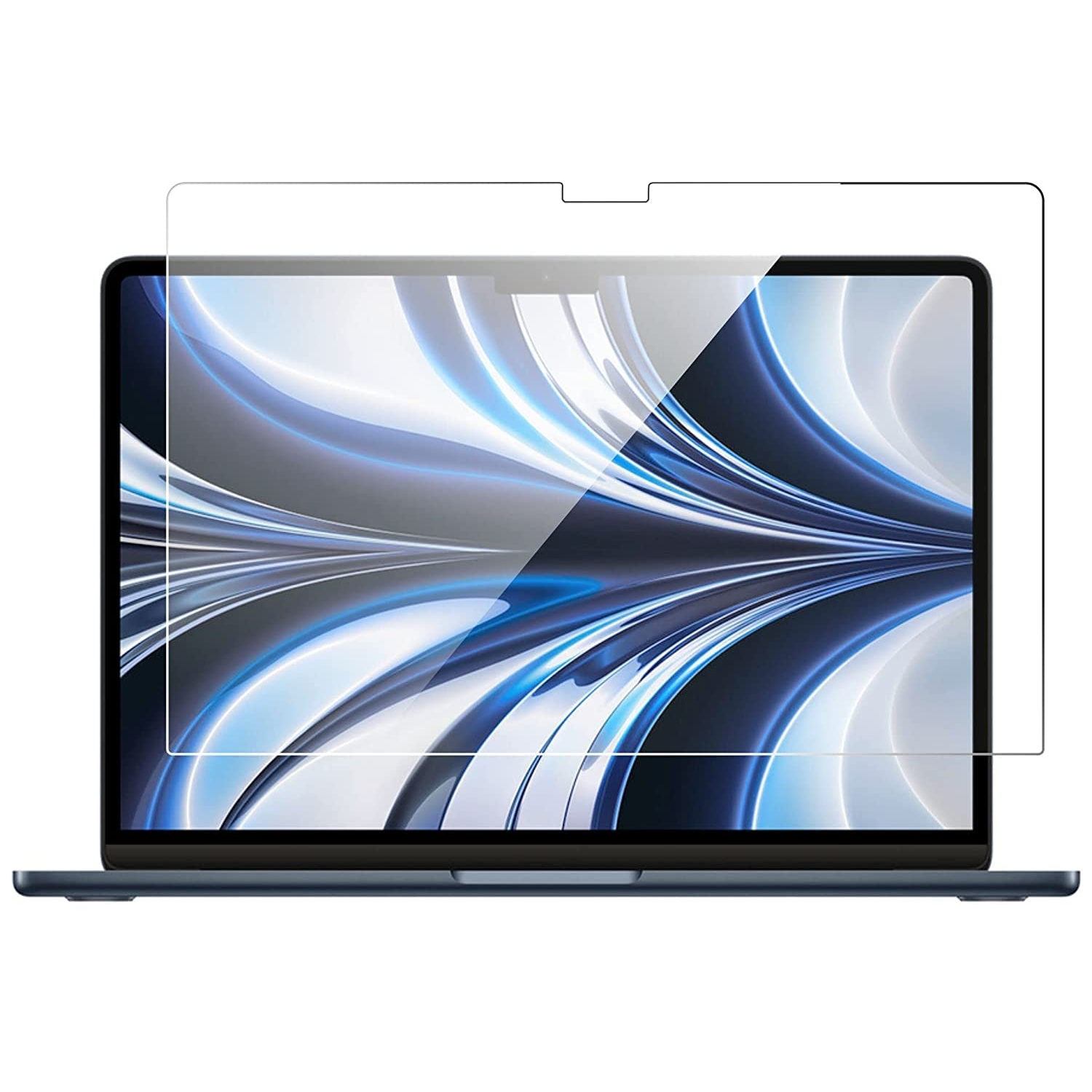 محافظ صفحه نمایش شیشه ای بادیگارد مدل TabG مناسب برای لپ تاپ اپل MacBook Air 13.6 inch M2 / M3 / M4 - Image 4