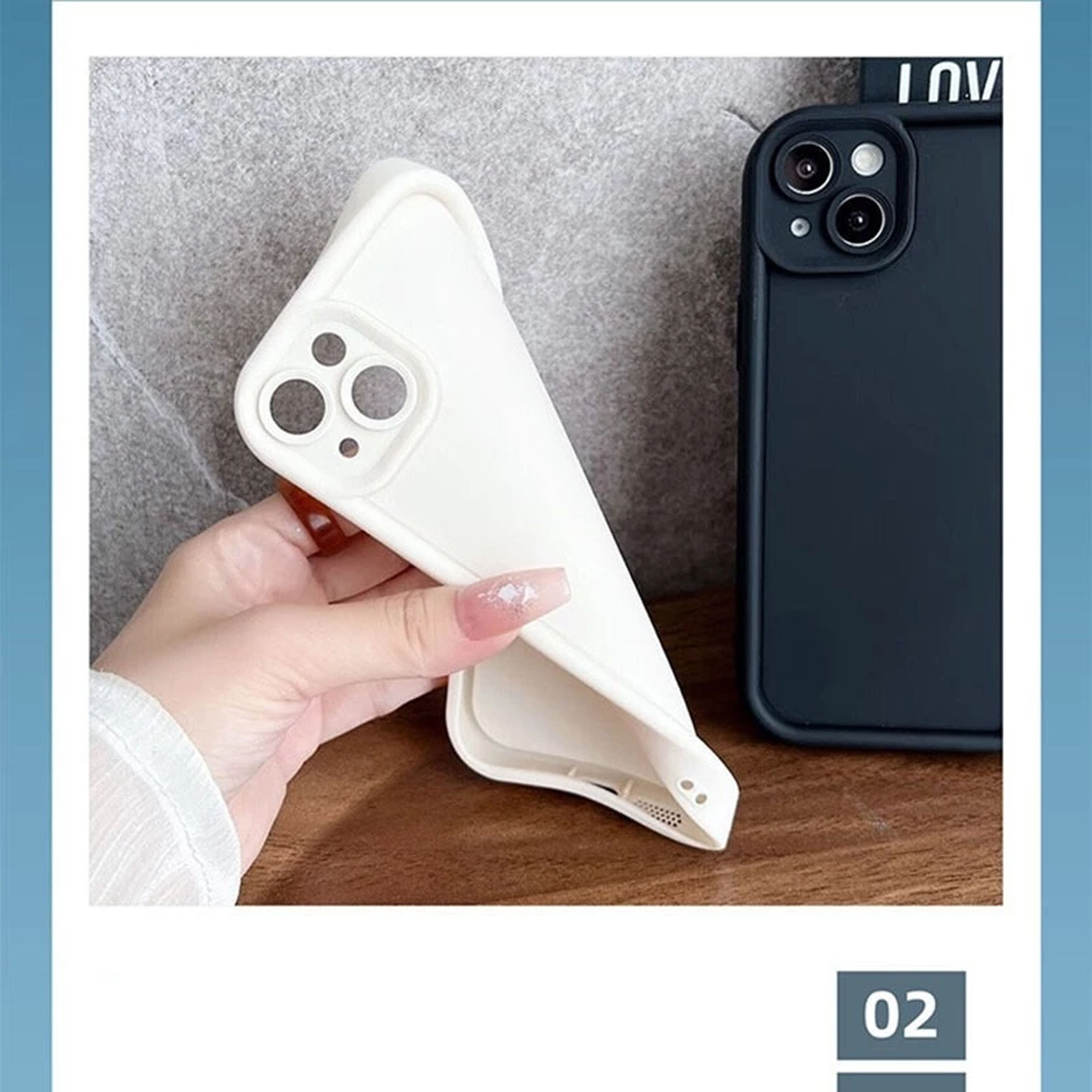 کاور موکولو مدل Silicone Puffer Strap مناسب برای گوشی موبایل اپل iPhone 13 به همراه بندآویز - Image 13