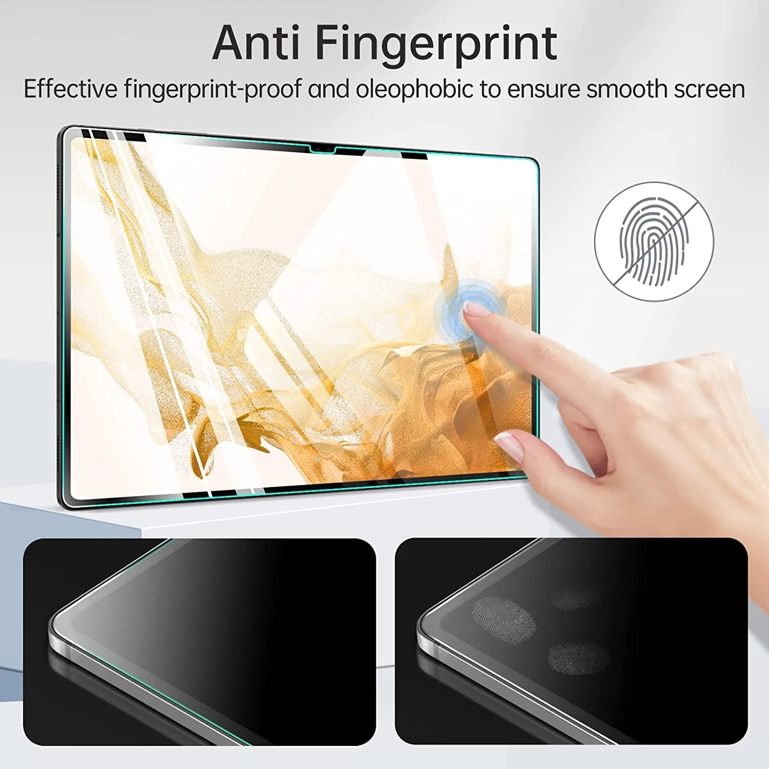 محافظ صفحه نمایش شیشه ای بادیگارد مدل TabG مناسب برای تبلت سامسونگ Galaxy A11 Plus 11 inch - Image 5