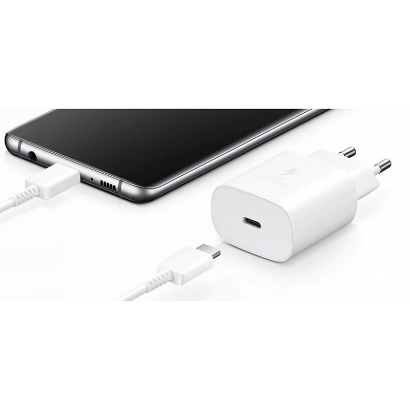 شارژر دیواری سامسونگ مدل EP-TA800 به همراه کابل تبدیل USB-C - Image 4