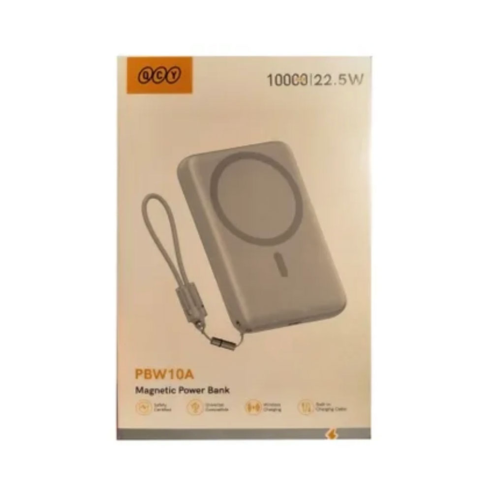 پاوربانک بیسیم 15 وات کیو سی وای مدل PBW10A ظرفیت 10000 میلیآمپرساعت - Image 5
