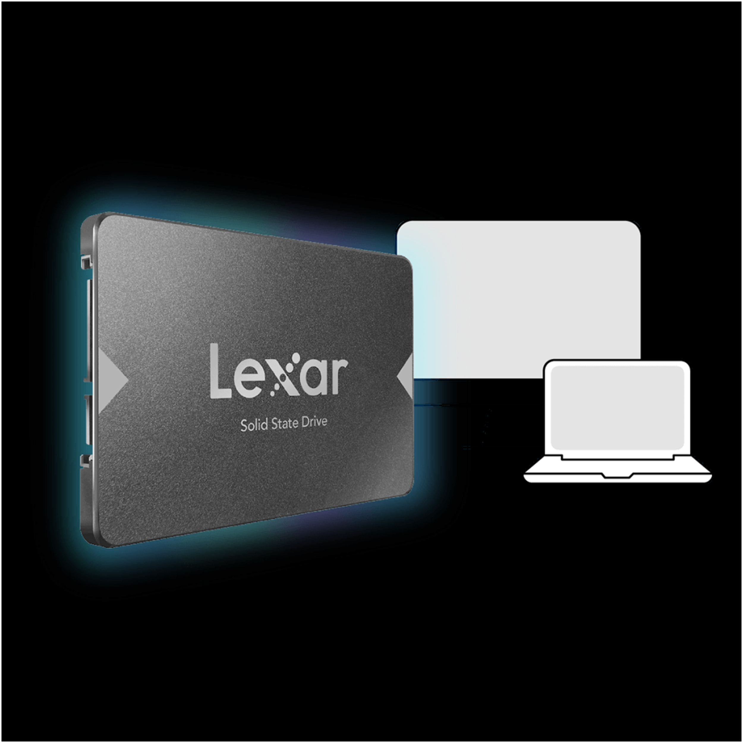 اس اس دی اینترنال SATA III لکسار مدل NS100 ظرفیت 128 گیگابایت - Image 4