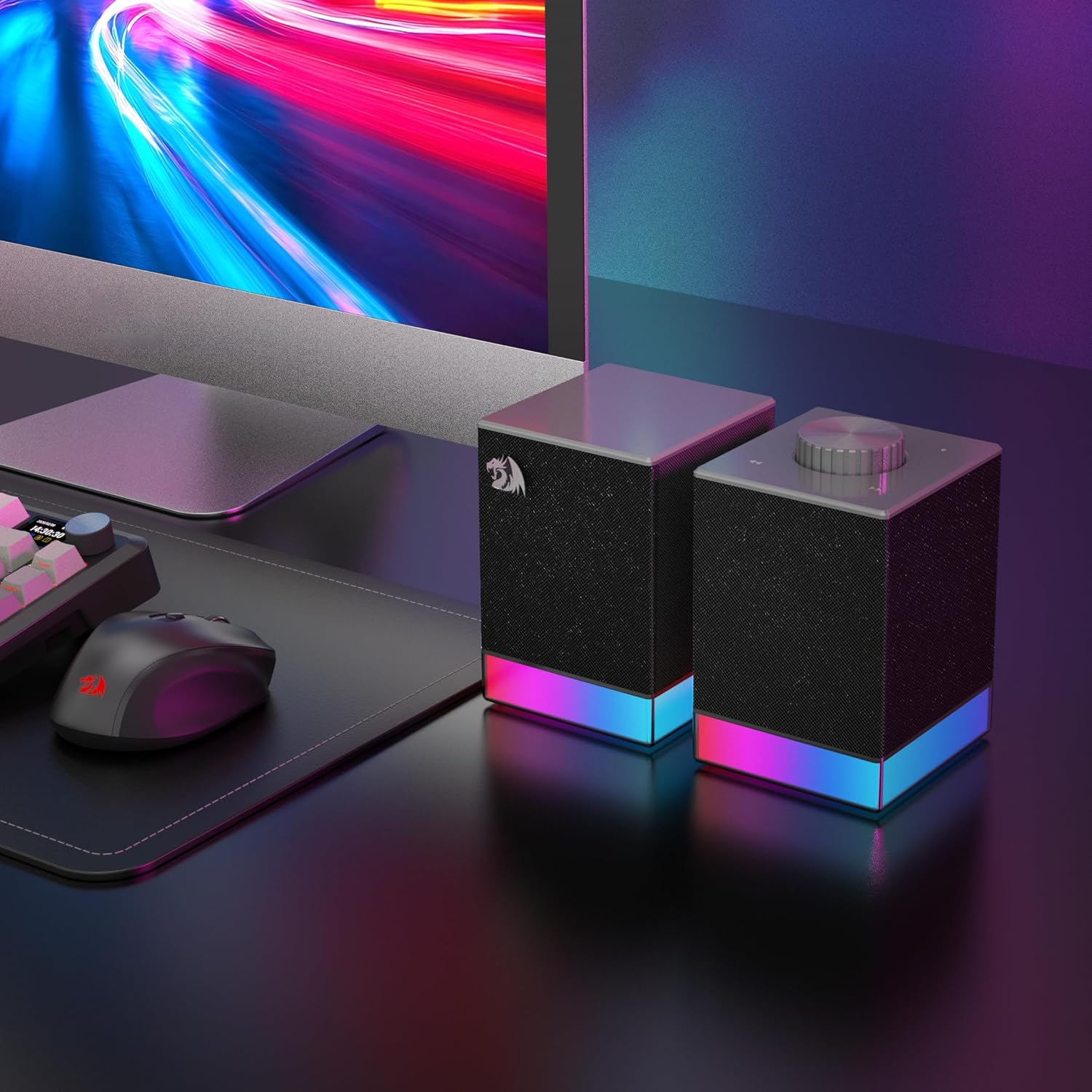 اسپیکر دسکتاپ ردراگون مدل GS517 RGB - Image 7
