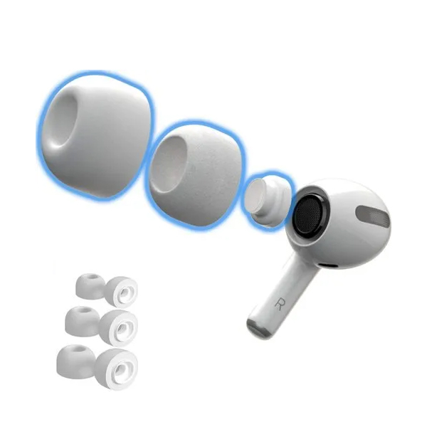 سری سیلیکونی هندزفری مدل Silicone مناسب برای ایرپاد پرو/پرو2 بسته 6 عددی - Image 6