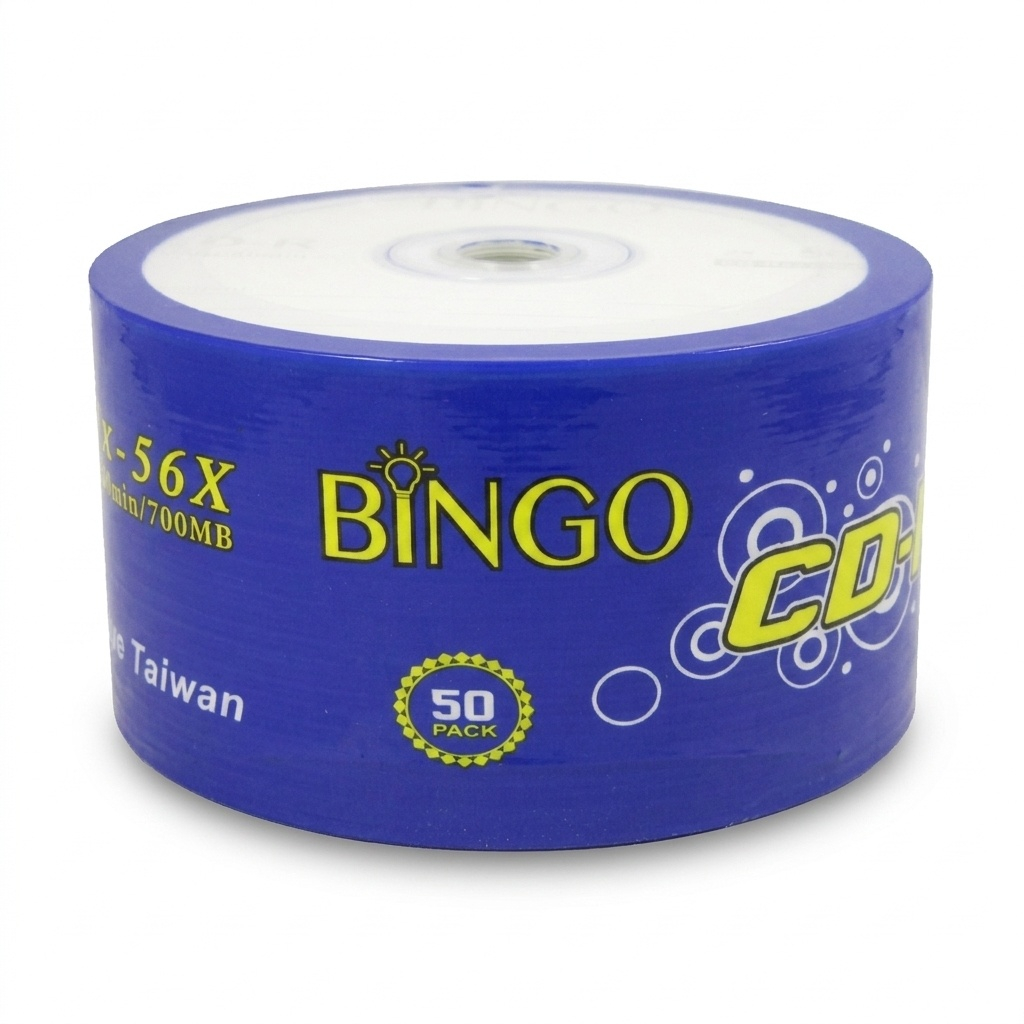 سی دی خام بینگو مدل CD-R بسته 50 عددی