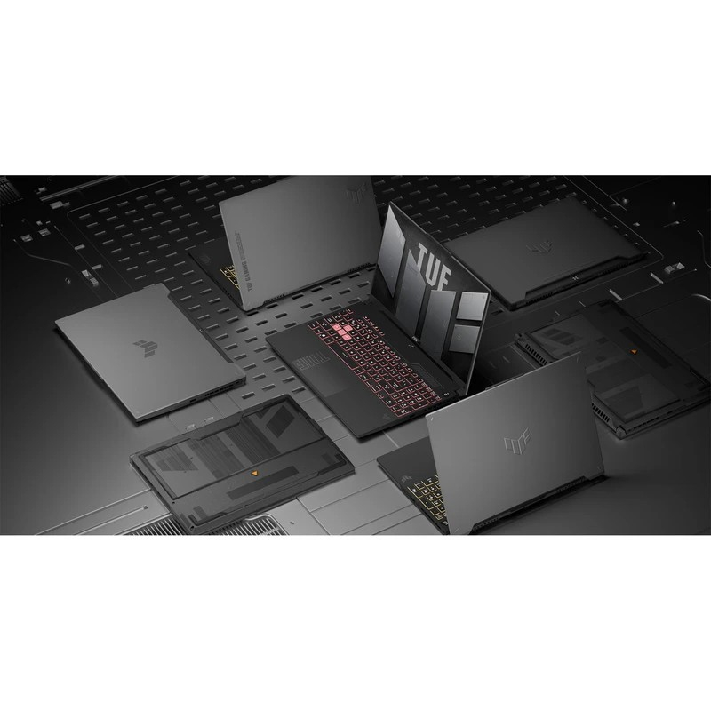 لپ تاپ 16 اینچی ایسوس مدل TUF Gaming A16 FA607NUG-WH73-R7 7445HS-RTX4050 6GB-16GB DDR5 5600MHz-512GB SSD-FHD 144Hz-W - Image 10
