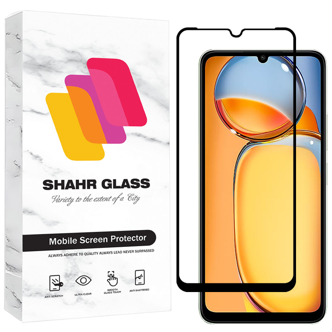 محافظ صفحه نمایش شهر گلس مدل CRS20 مناسب برای گوشی موبایل شیائومی Redmi 13C 4G / Redmi 13C 5G / Redmi 13R / Poco C65 / سامسونگ Galaxy A05 / A05s / A06 / ریلمی  Realme Note 50 / C51 / C53 / وکال Vocal V1 / رد تون Red Tone E10