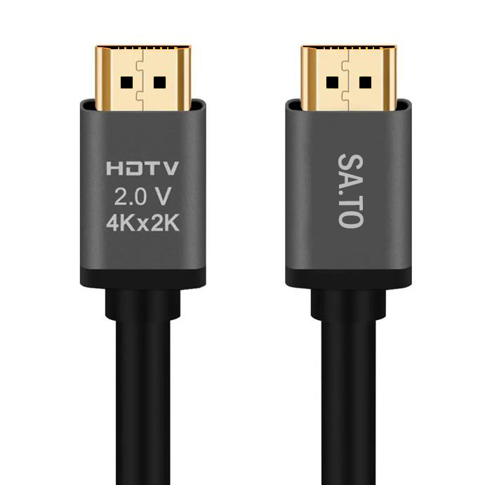 کابل HDMI 4K ساتو مدل UltraHD 3D V2.0 طول 5 متر