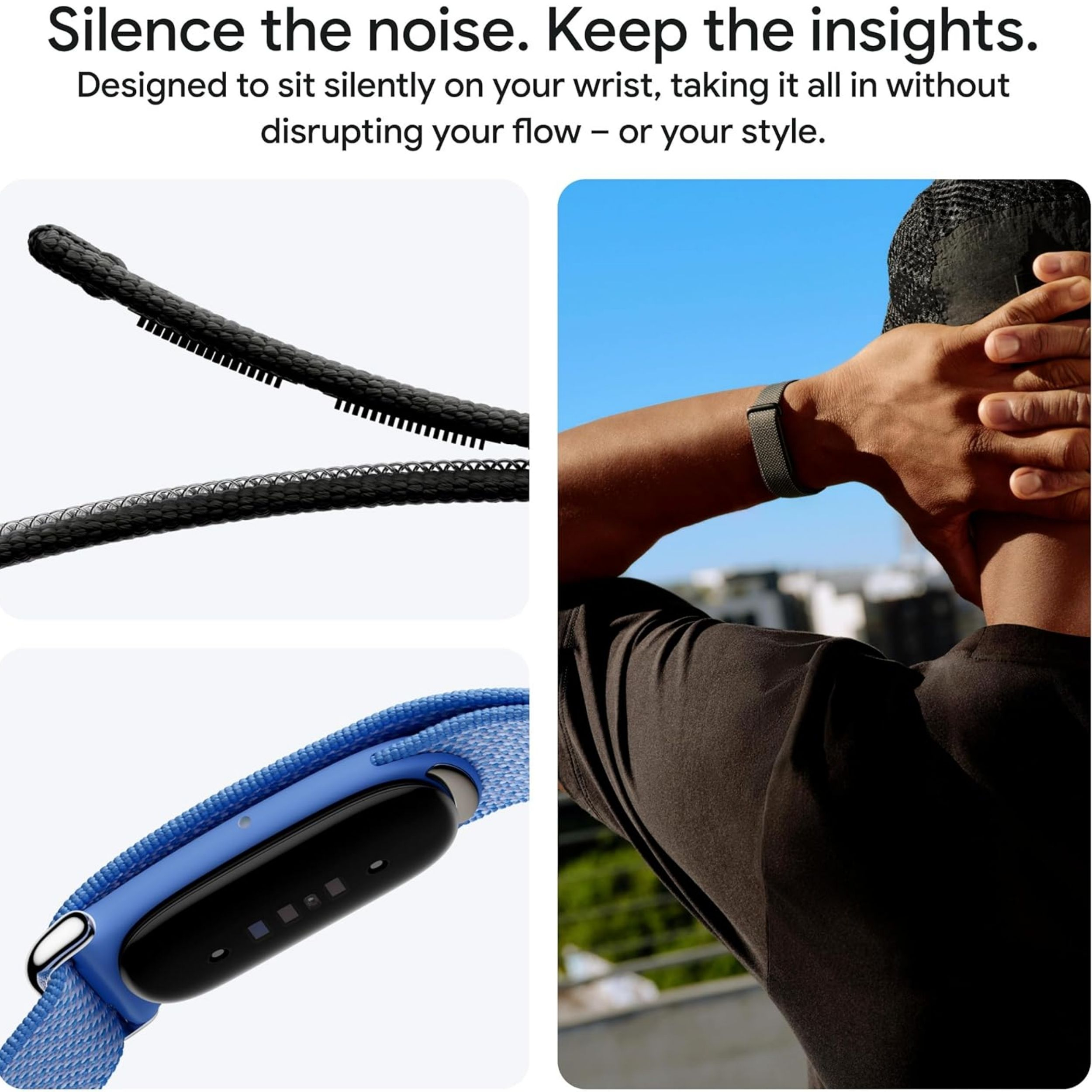 مچ بند هوشمند گوگل مدل Fitbit Air با بند پارچهای - Image 15