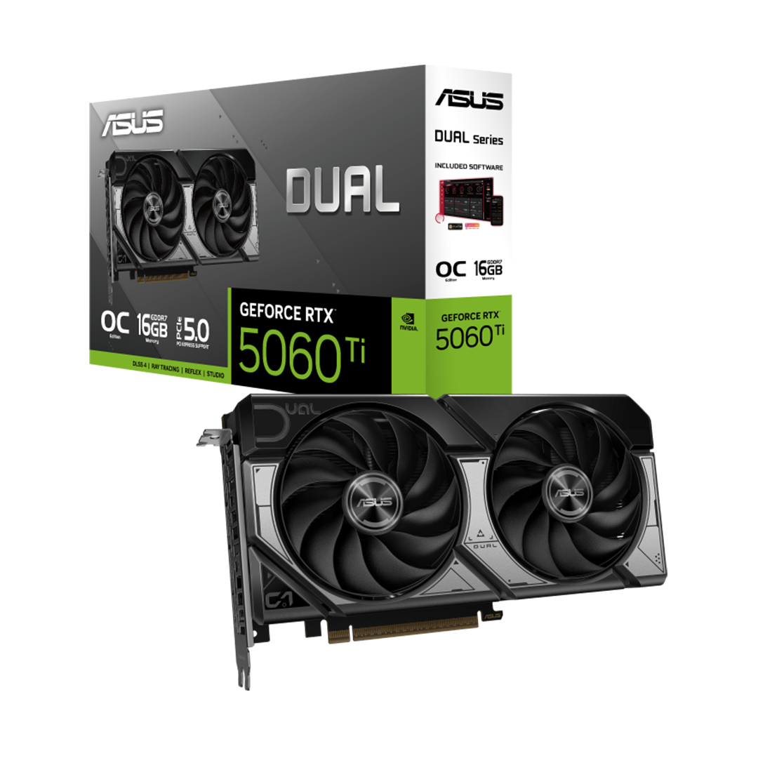 کارت گرافیک مبتنی بر NVIDIA ایسوس مدل Dual GeForce RTX 5060 Ti 16GB GDDR7 OC Edition - Image 6