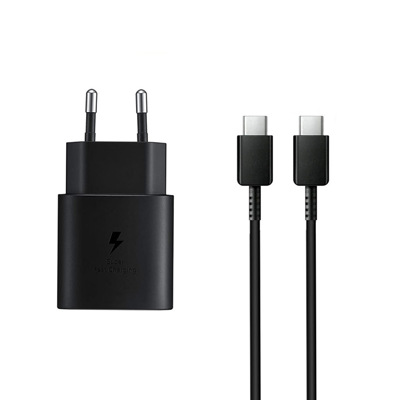 شارژر دیواری سامسونگ مدل EP-TA800 به همراه کابل تبدیل USB-C - Image 2