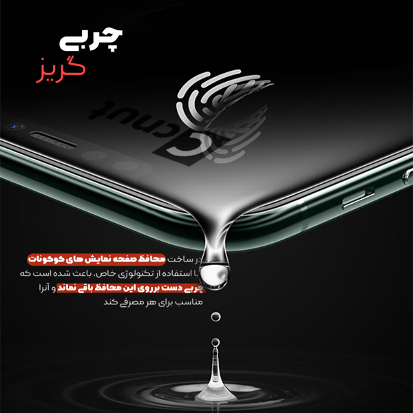 محافظ صفحه نمایش کوکونات مدل Super D UDB مناسب برای گوشی موبایل شیائومی Poco X7 Pro - Image 5