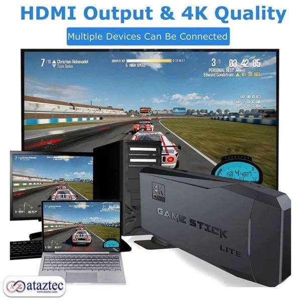 کنسول بازی گیم استیک کد1001 Game stick 4K Ultra - Image 3