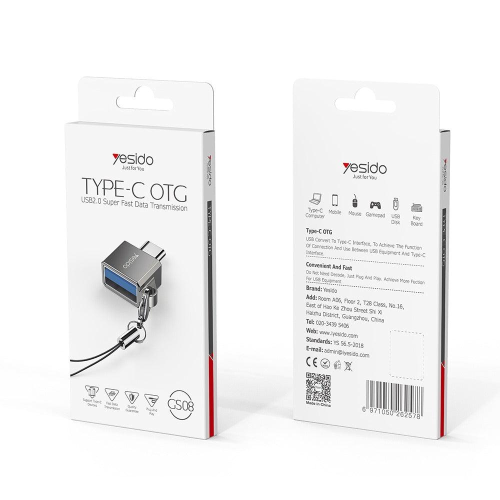 مبدل OTG USB-C به USB یسیدو مدل GS08 - Image 5