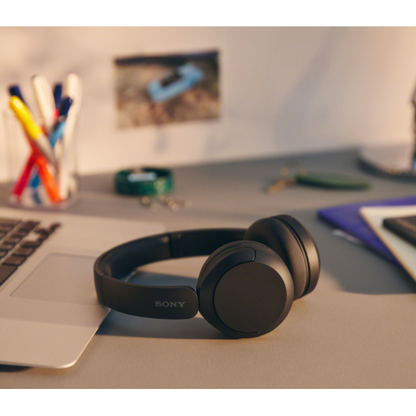 هدفون بلوتوثی سونی مدل WH-CH520 درگاه شارژ USB Type-C، دارای طراحی چرخشی برای حمل و نگهداری آسان - Image 8
