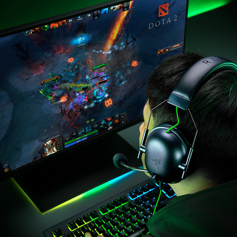 هدست گیمینگ ریزر مدل BlackShark V2 X با نویز کنسلینگ بدنه و نویز کنسلینگ میکروفون (ENC)، اتصال از طریق جک 3.5 میلیمتری، دارای صدای فراگیر 7.1 کاناله، دارای تکنولوژی صدای 360 درجه - Image 5