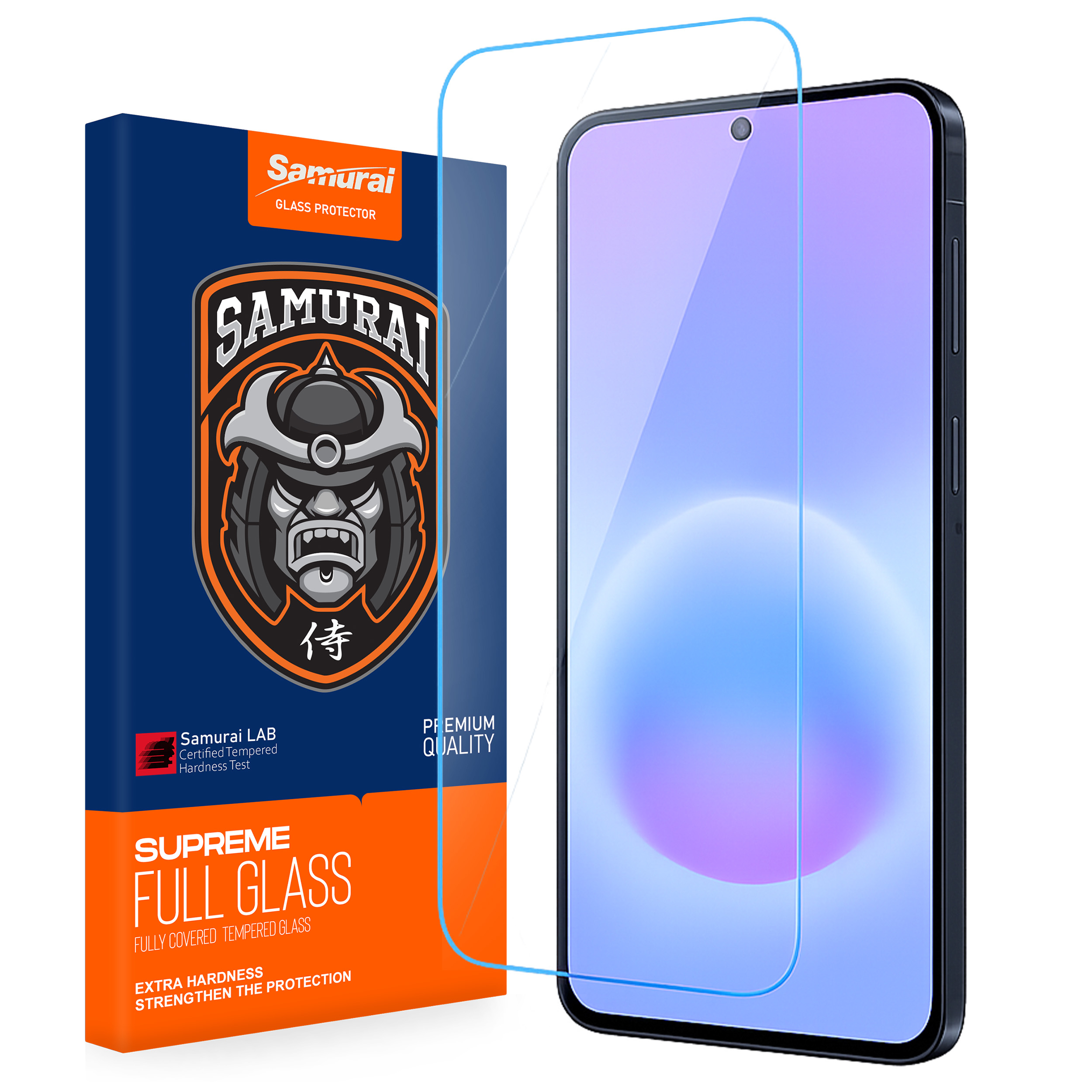 محافظ صفحه نمایش سامورایی مدل Invisiglass مناسب برای گوشی موبایل سامسونگ Galaxy A57 / Galaxy A37