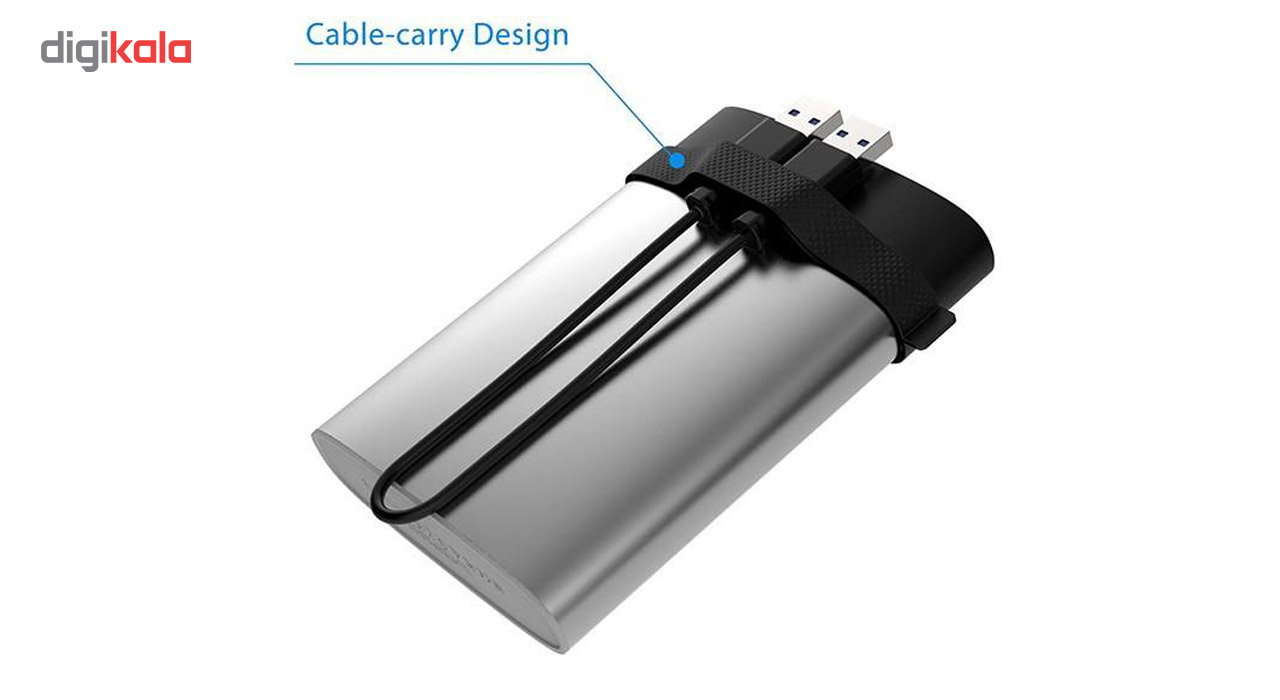 هارد اکسترنال سیلیکون پاور مدل Armor A85 ظرفیت دو ترابایت دارای رابط USB Type-A 3.2 - Image 7
