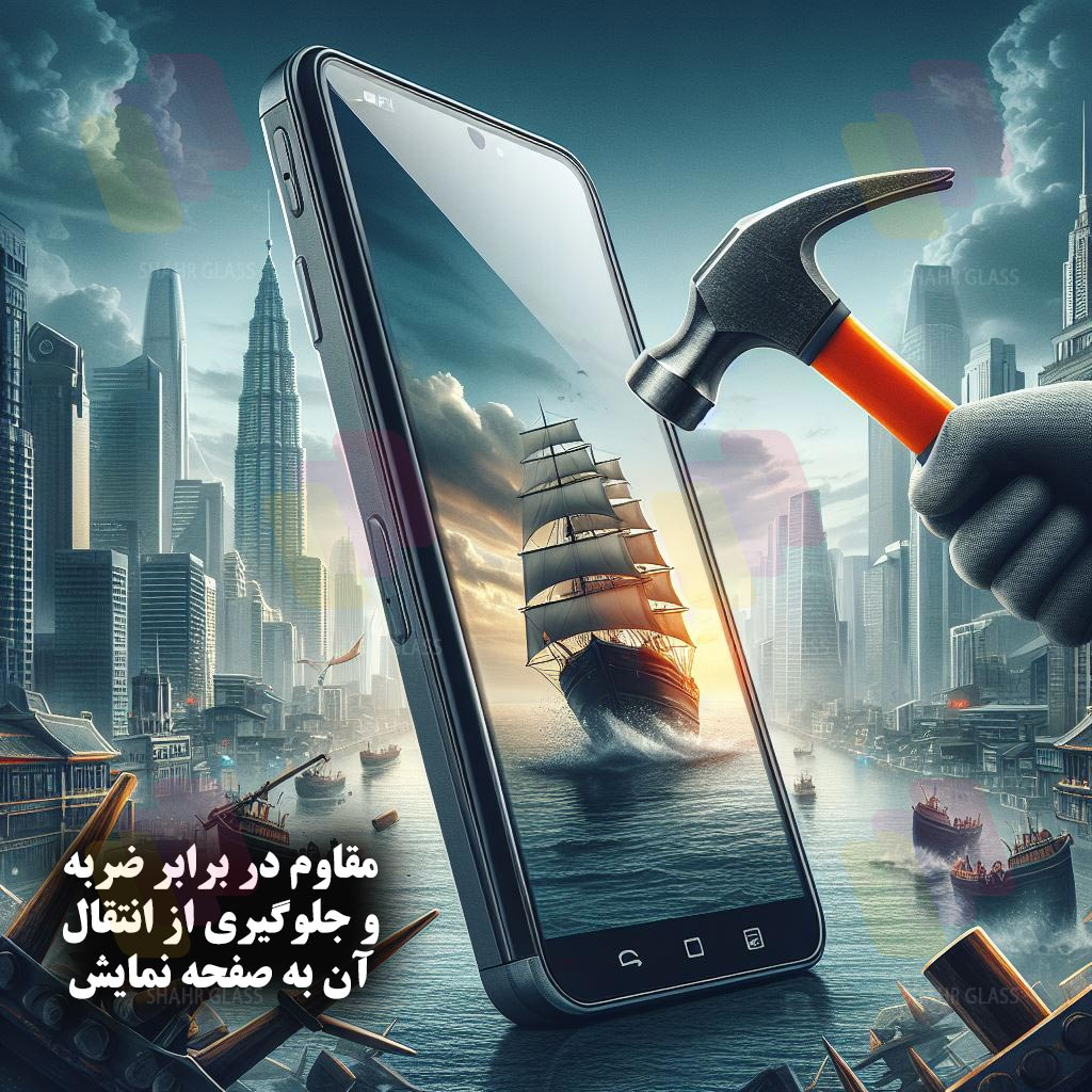 محافظ صفحه نمایش شهر گلس مدل SHIPS مناسب برای گوشی موبایل سامسونگ Galaxy A71 4G / A71 5G / A72 / A73 5G - Image 12