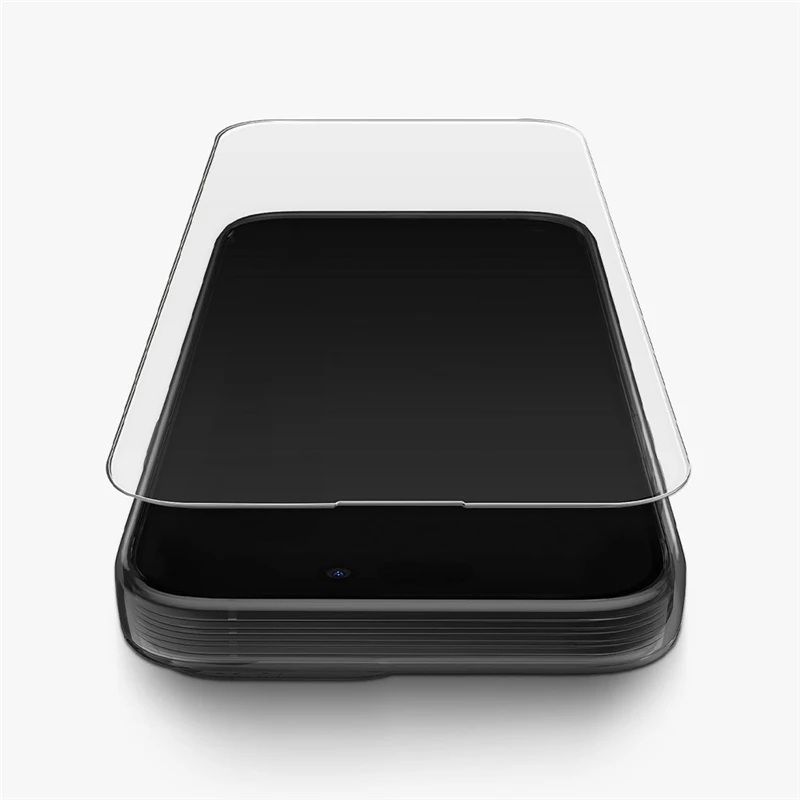 محافظ صفحه نمایش ال کا جی مدل بی حاشیه مناسب برای گوشی موبایل اپل iPhone 13 / 13 Pro / 14 / 16 - Image 5