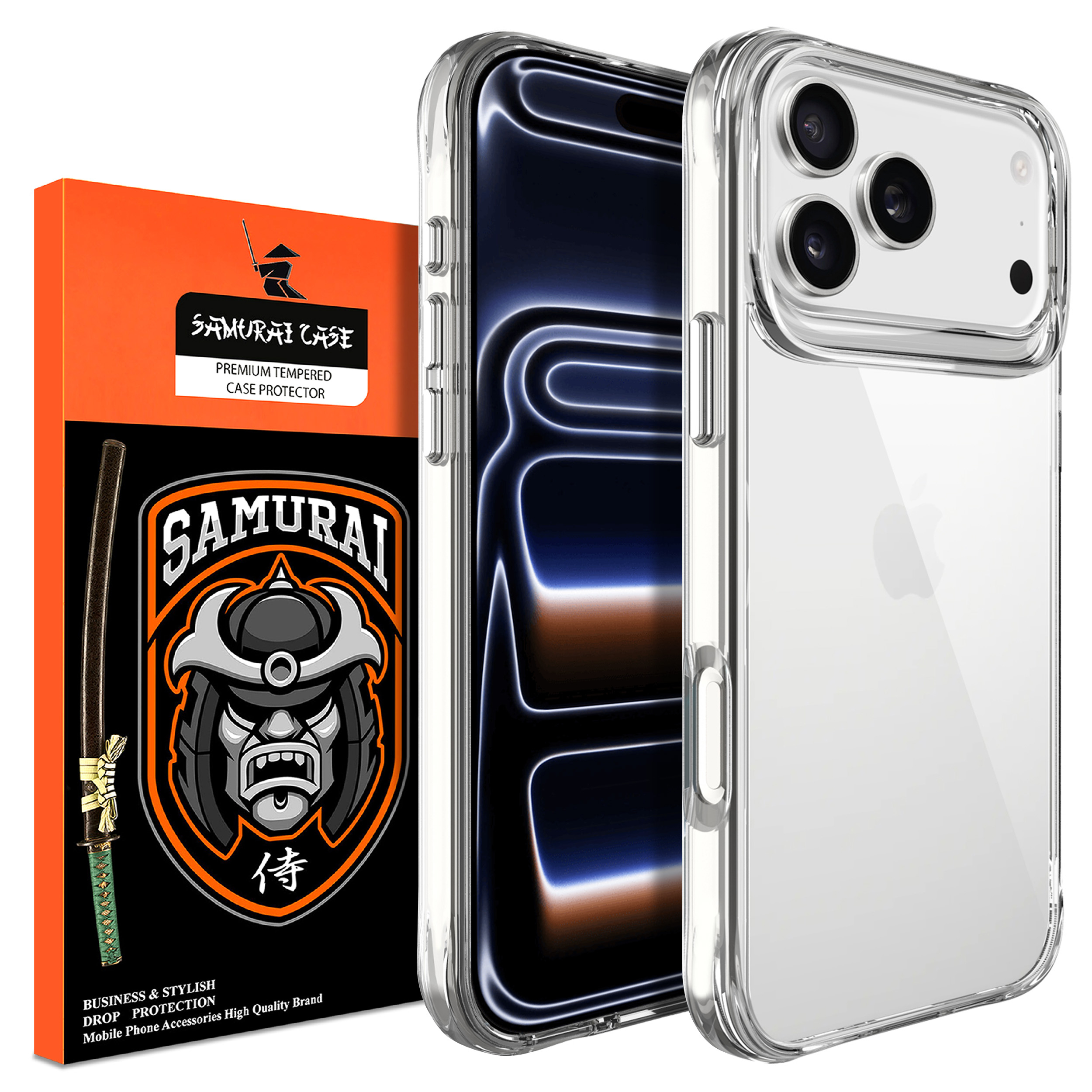 کاور سامورایی مدل PURE مناسب برای گوشی موبایل اپل iPhone 17 Pro