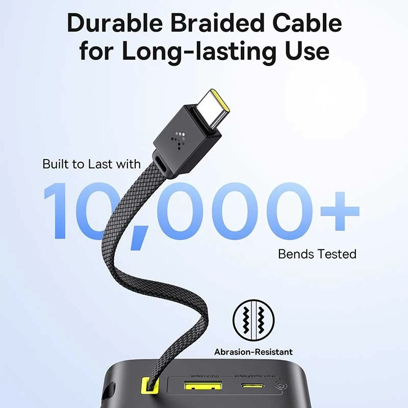 پاوربانک 22 وات بیسوس مدل EnerFill FC51 Bipow 2 Pro ظرفیت 30000 میلیآمپرساعت به همراه کابل متصل USB-C - Image 8