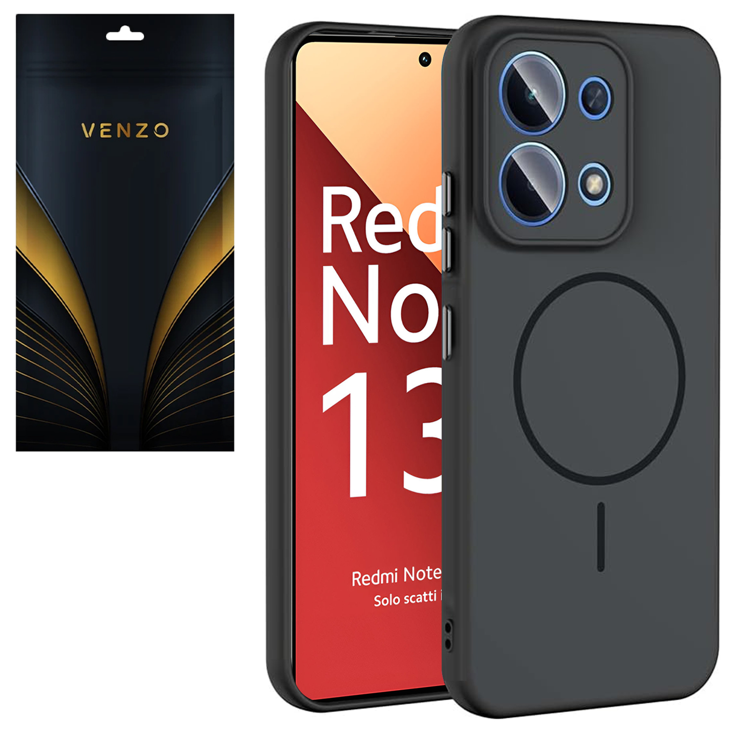 کاور ونزو مدل Elite مناسب برای گوشی موبایل شیائومی Redmi Note 13 Pro 4G