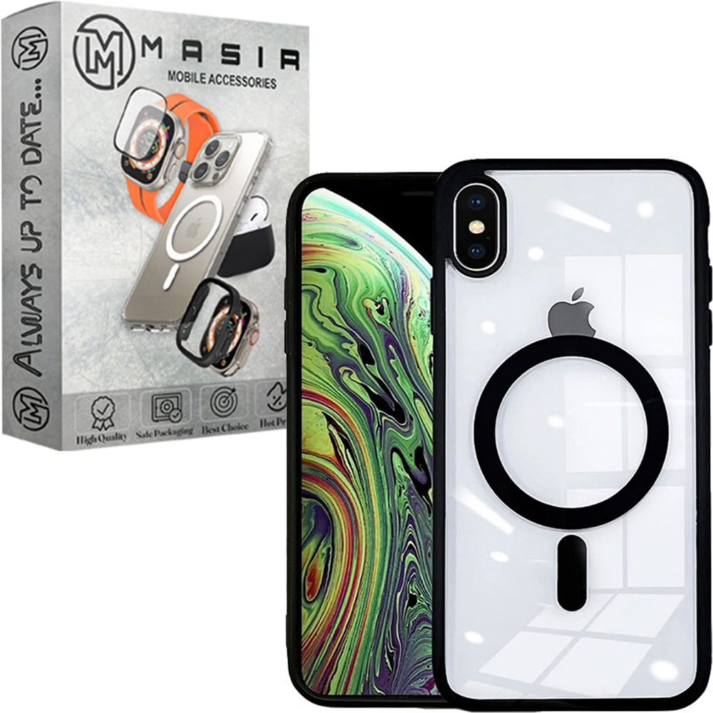 کاور مسیر مدل Silicone Magnetic Magsafe مناسب برای گوشی موبایل اپل iPhone x xs - Image 7